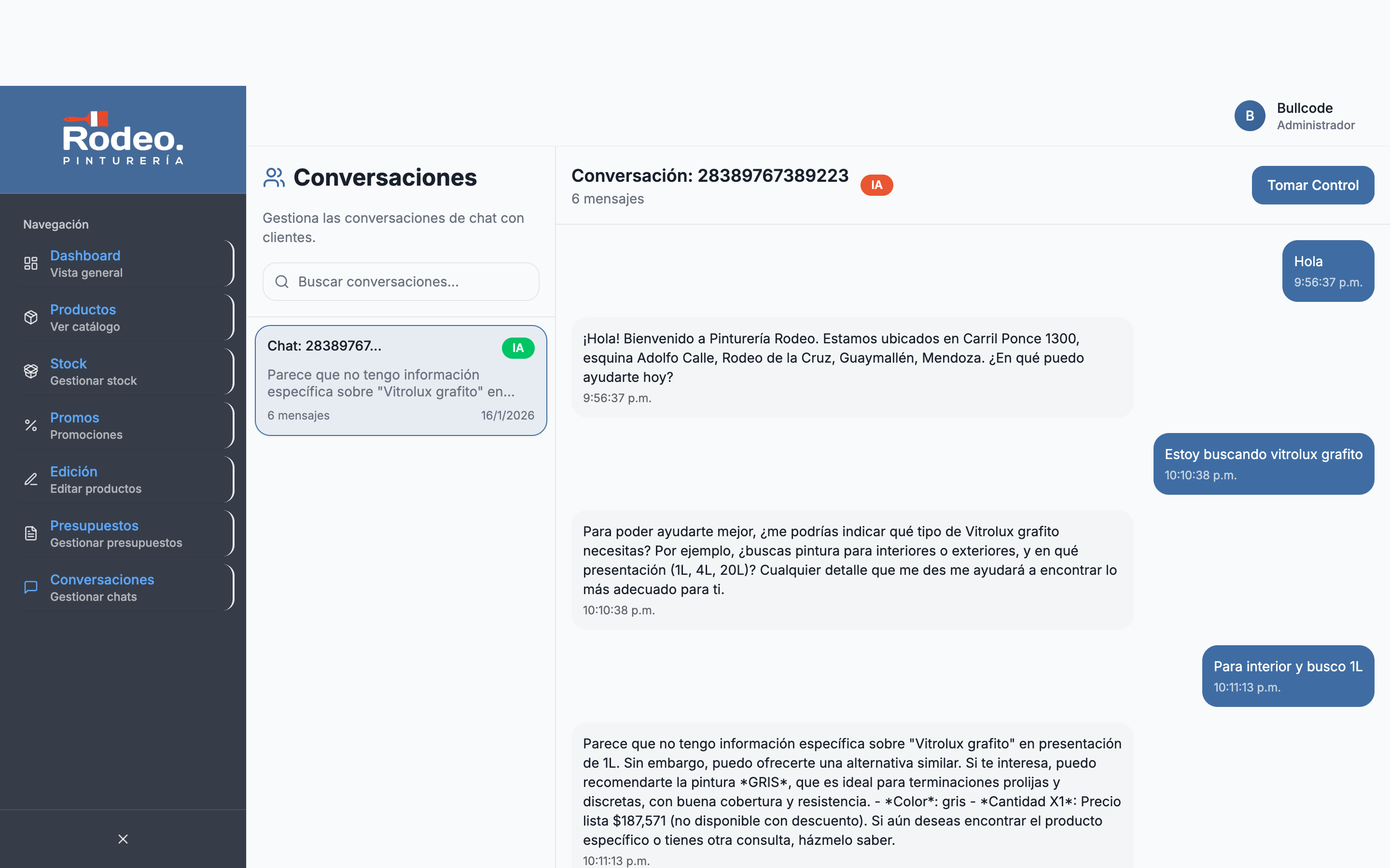 Atención al cliente centralizada